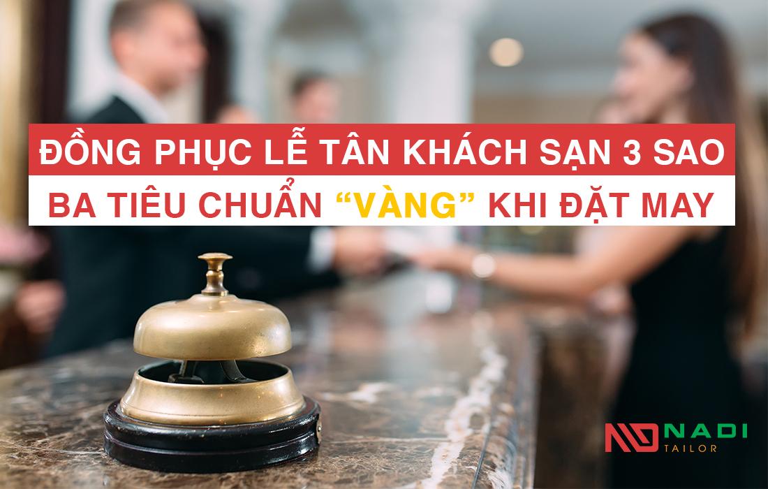 đồng lễ tân khách sạn 3 sao