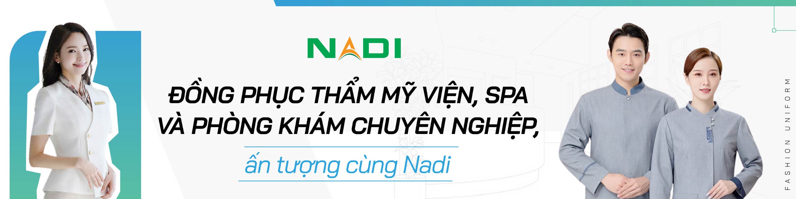 May Mặc Nadi - chuyên cung cấp đồng phục thẩm mỹ viện số lượng lớn giá tốt