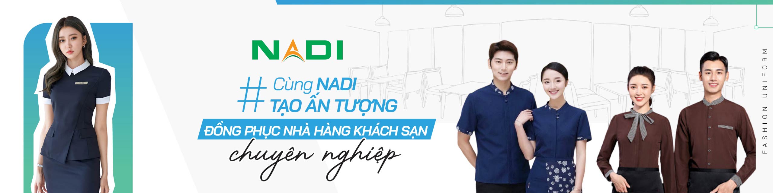 May Mặc Nadi - Xưởng may đồng phục lễ tân khách sạn chuyên nghiệp