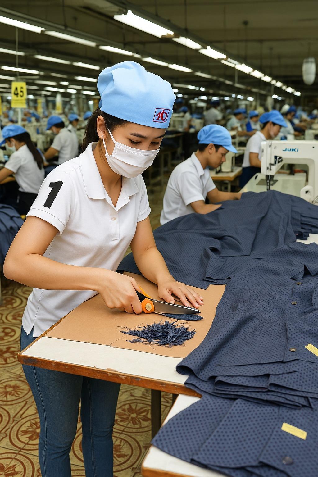Xưởng may theo đơn đặt hàng