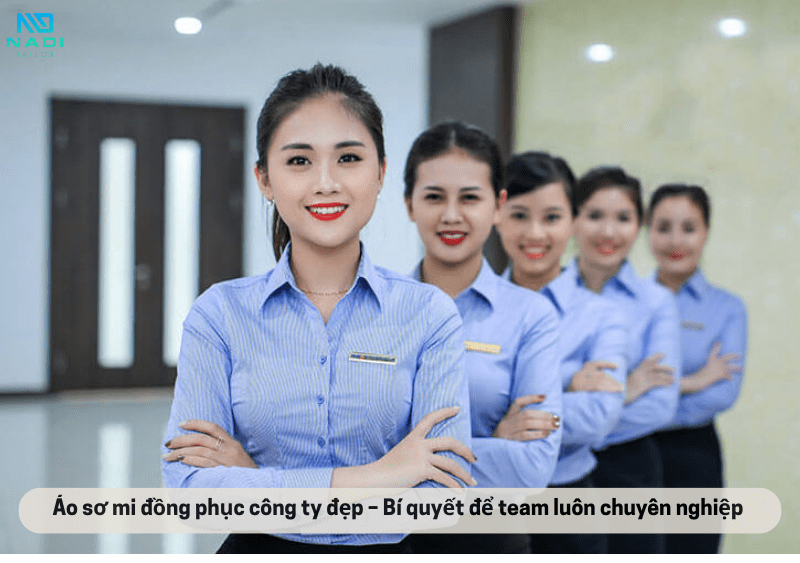 áo sơ mi đồng phục công ty đẹp