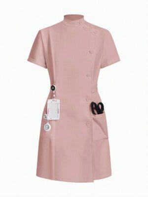 mẫu áo blouse bác sĩ nữ