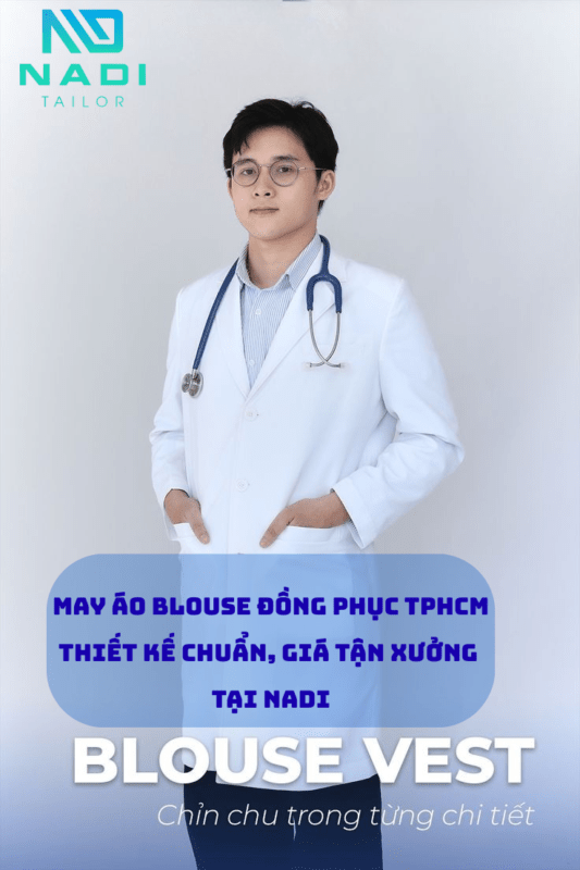may áo blouse đồng phục tphcm