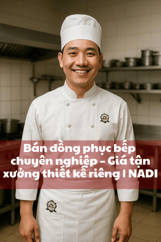 bán đồng phục bếp