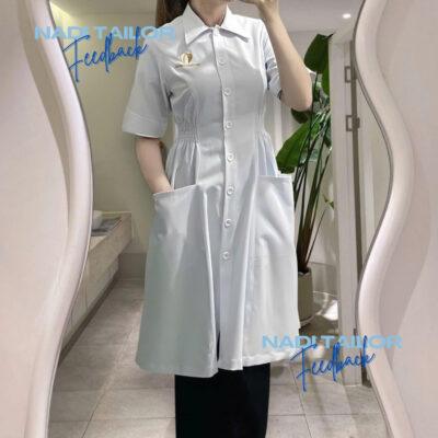 may áo blouse đồng phục tphcm
