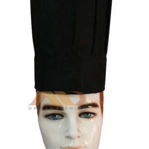 Nón bếp trưởng màu đen NB002