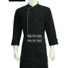 Áo bếp màu đen viền xám tay dài ABM005 2 ao bep 20021005