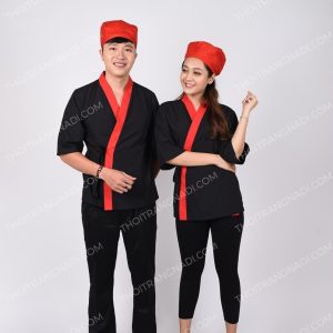 Alternative view of Áo nhân viên nhà hàng phong cách Nhật Bản