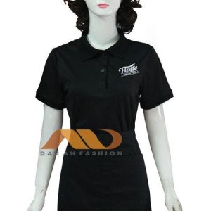 Áo thun nữ phục vụ màu đen HS0107