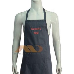 Tạp dề toàn thân màu xám HS0075