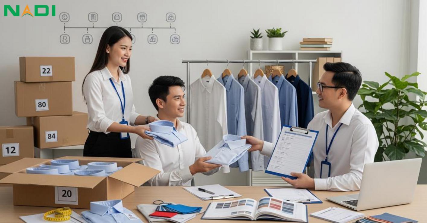 Lộ trình triển khai & checklist áp dụng đồng phục áo sơ mi