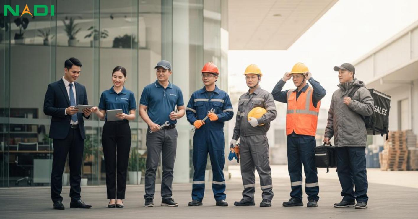 Định nghĩa và vai trò của đồng phục theo ngành hàng