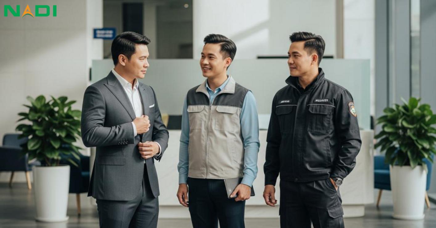 Tiêu chí chọn đồng phục vest cho từng vị trí