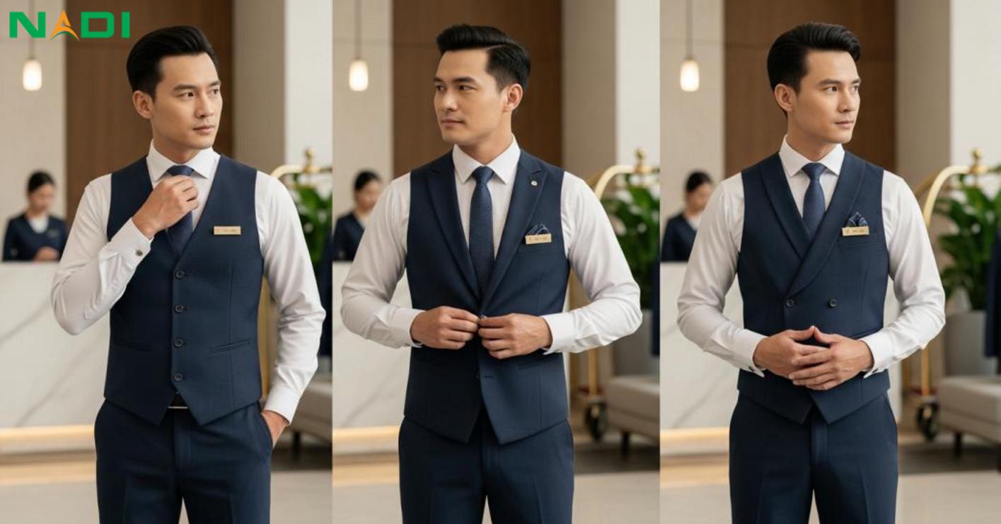 Định nghĩa và phân loại đồng phục vest nam