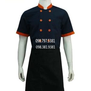 Tạp dề thân dưới màu đen TD005