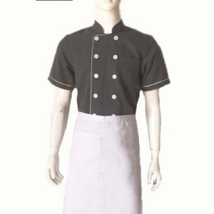 Tạp dề nửa thân dưới màu trắng TD006