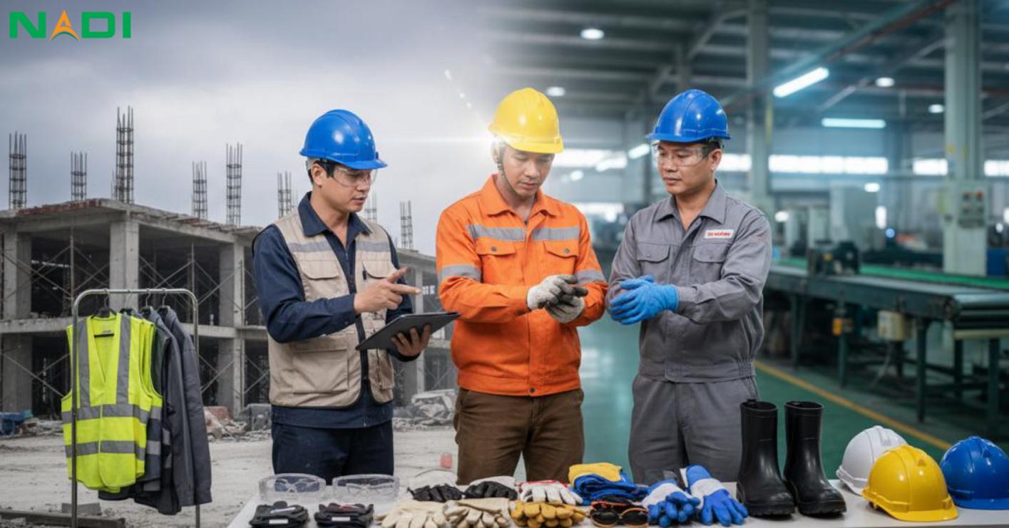 Phân loại đồng phục theo ngành nghề và trang bị kèm