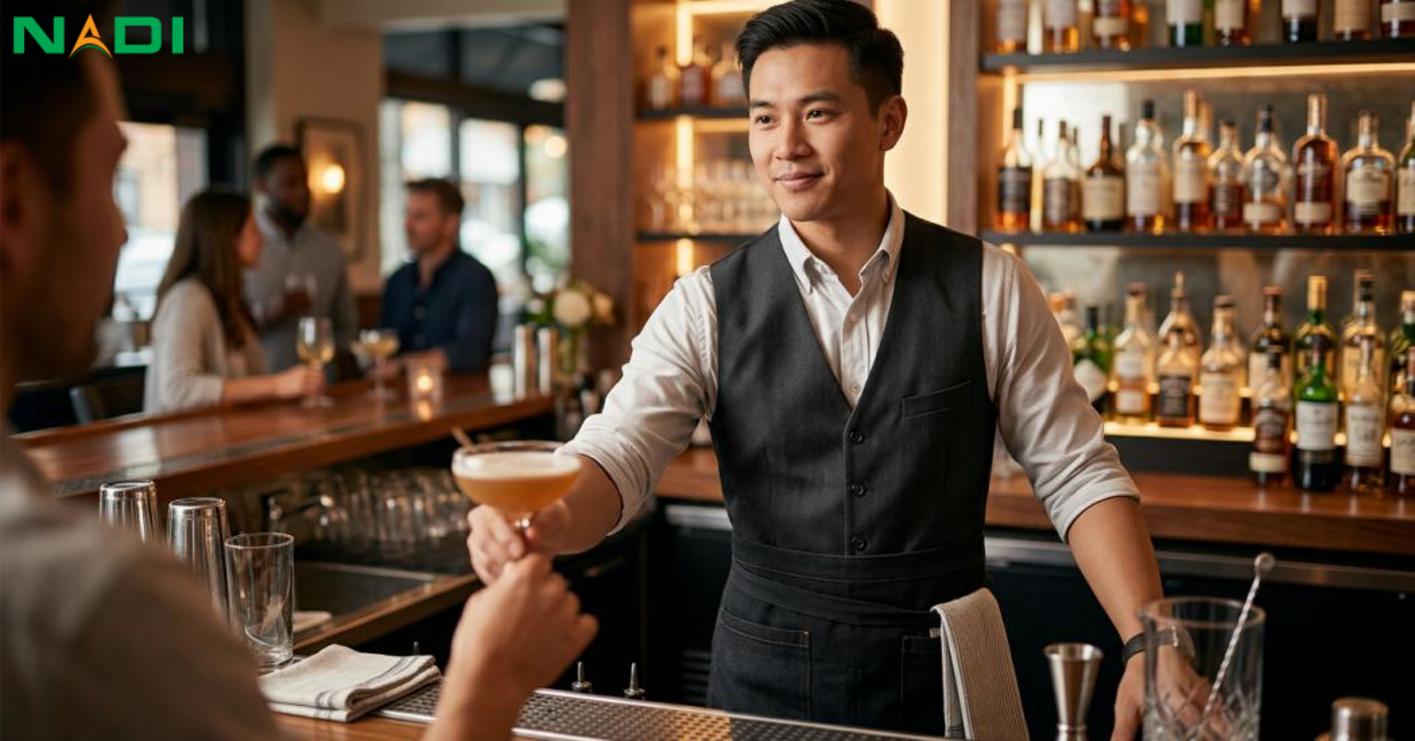Đồng phục bartender: vai trò và lợi ích cho quán bar