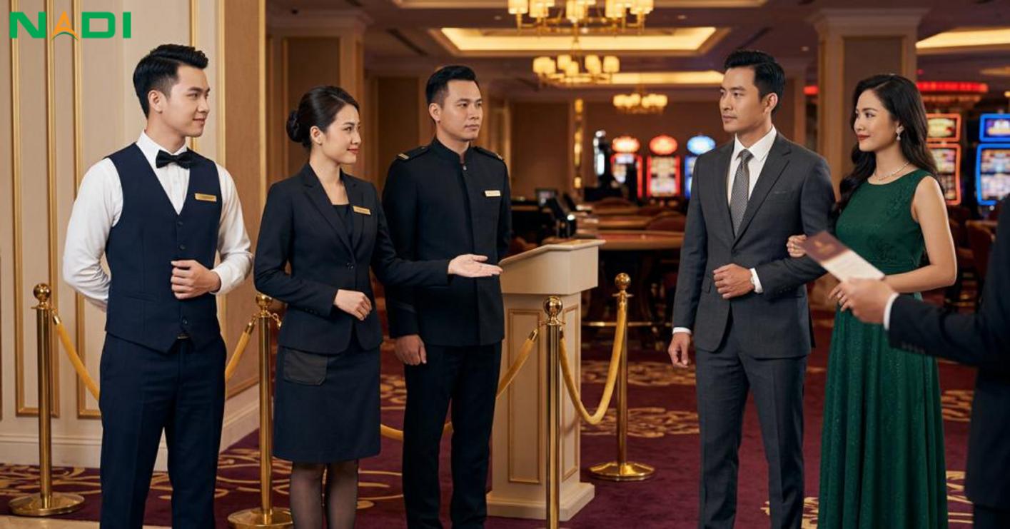 Quy định trang phục casino và tiêu chuẩn vào cửa