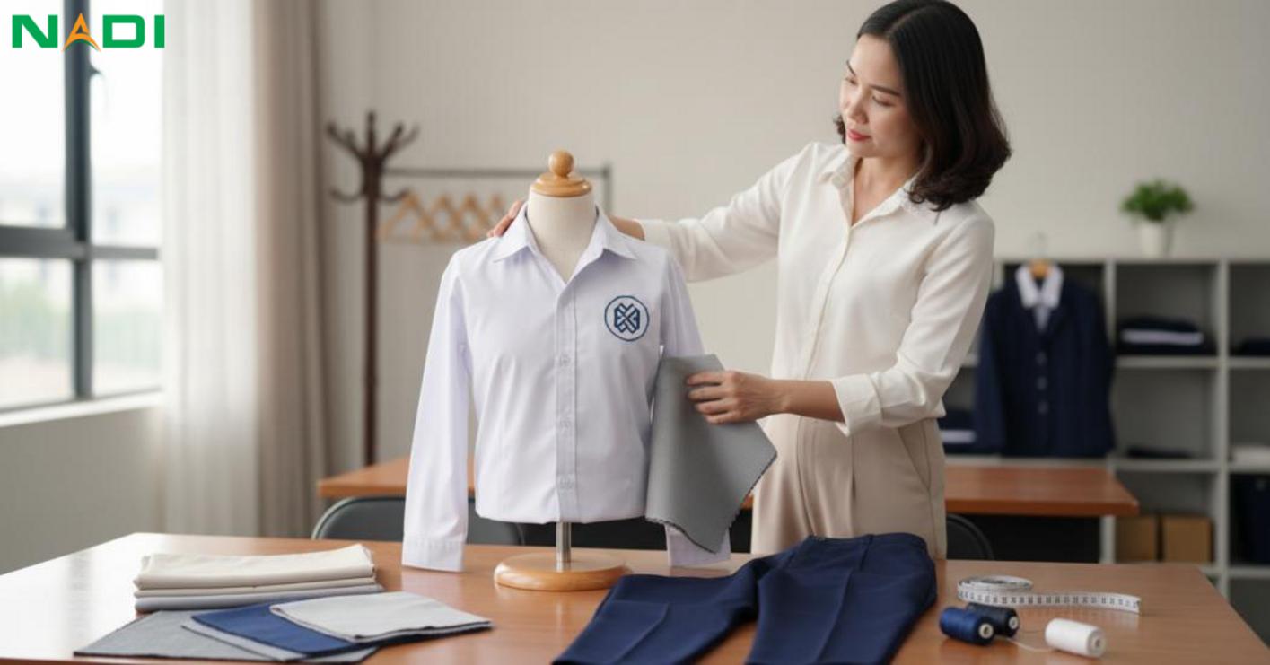Tiêu chí chọn & yêu cầu kỹ thuật khi đặt may đồng phục