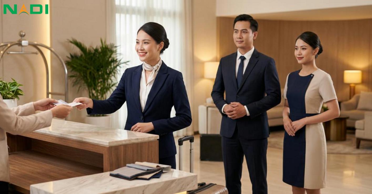 Đồng phục khách sạn: khái niệm và vai trò trong trải nghiệm khách