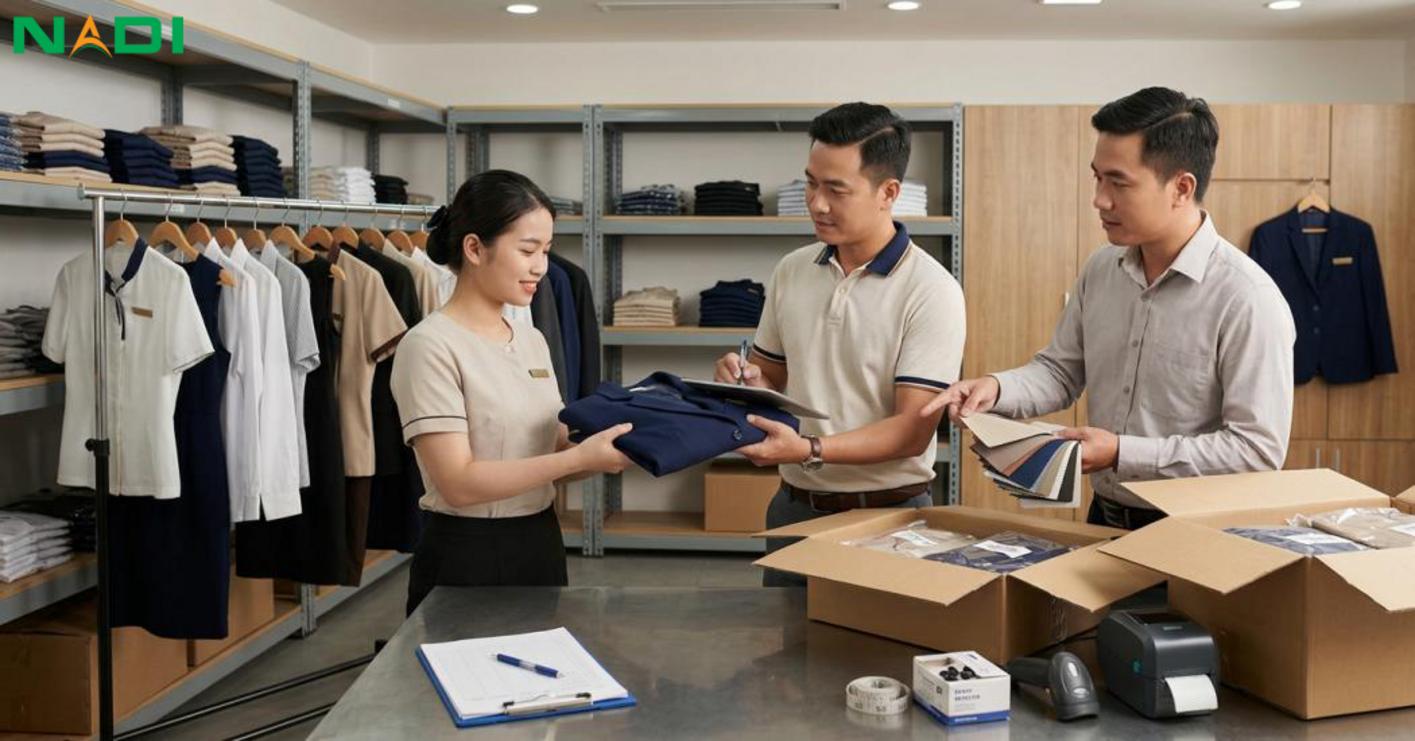 Quy trình cấp phát, quản lý đồng phục và chọn nhà cung cấp phù hợp