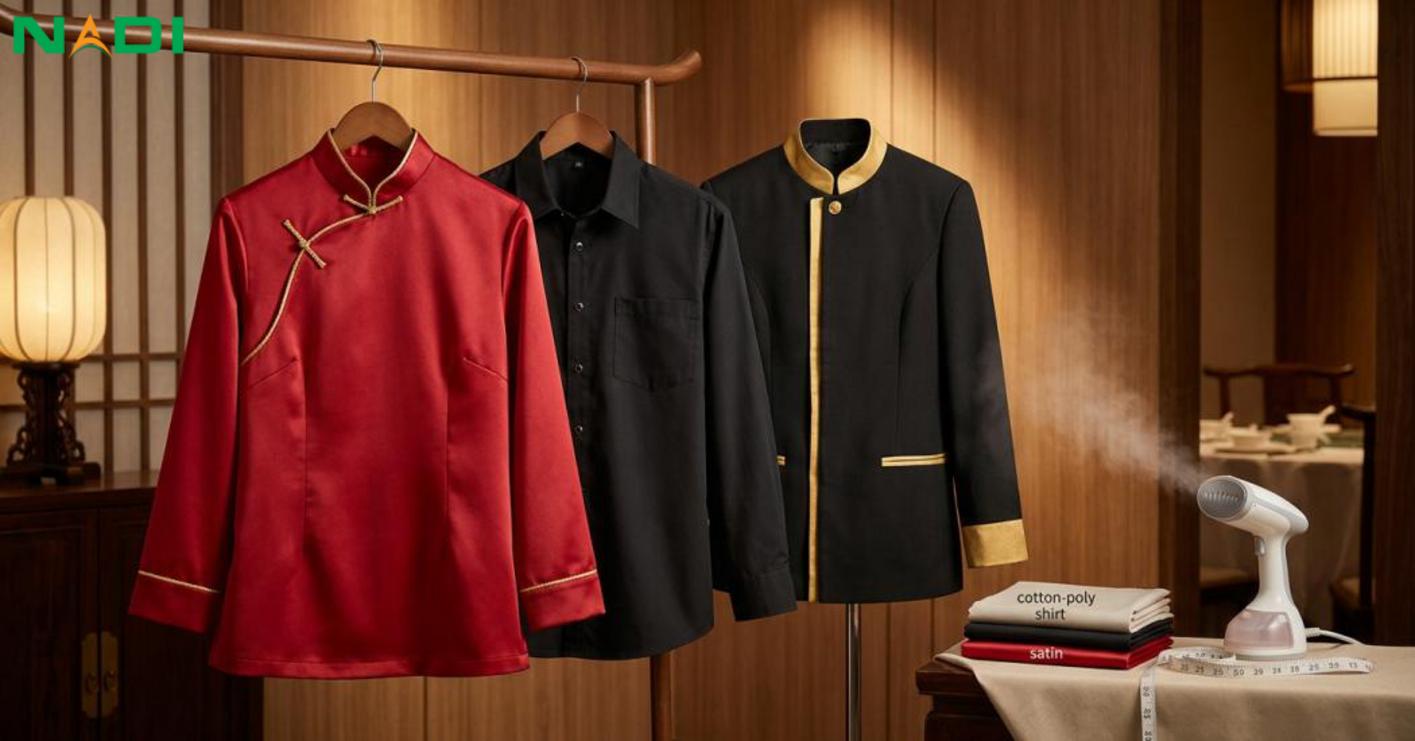 Tiêu chí chọn chất liệu, màu sắc và kiểu dáng 