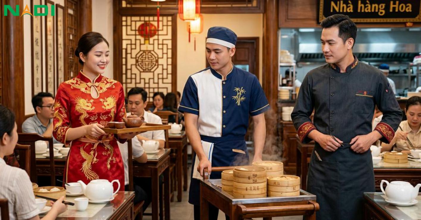 Mẫu ý tưởng thiết kế theo vị trí nhân viên