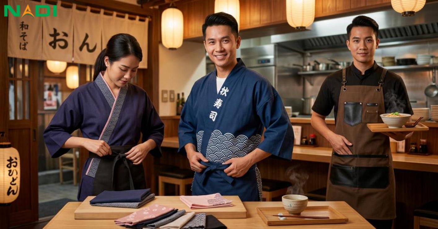 Thiết kế đồng phục & chất liệu phù hợp