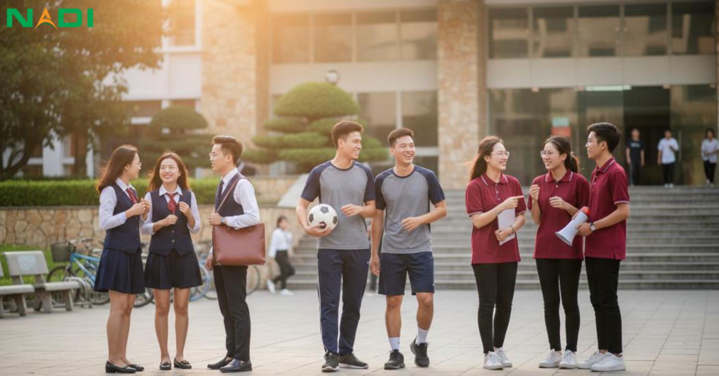 Các loại đồng phục và mẫu phổ biến cho sinh viên