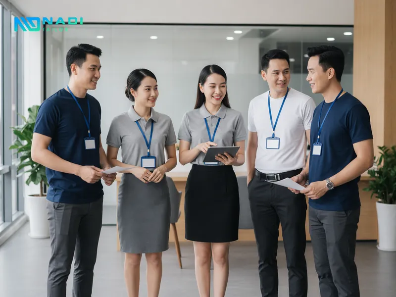 Chọn áo thun đồng phục tưởng đơn giản nhưng lại dễ phát sinh sai sót