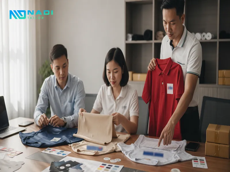 Cần chọn đồng phục có chất liệu, kiểu dáng, màu sắc phù hợp với doanh nghiệp