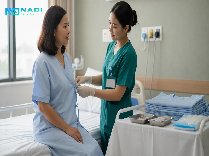 Khi đặt đồng phục bệnh nhân cơ sở y tế cần cân nhắc nhiều yếu tố