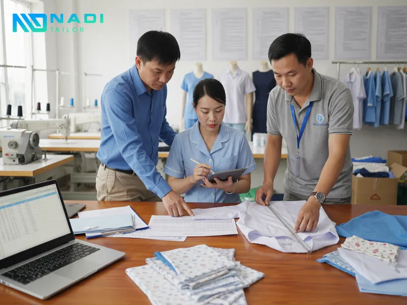 Bệnh viện nên lập bảng size theo từng khu vực sử dụng trước khi ký đơn hàng