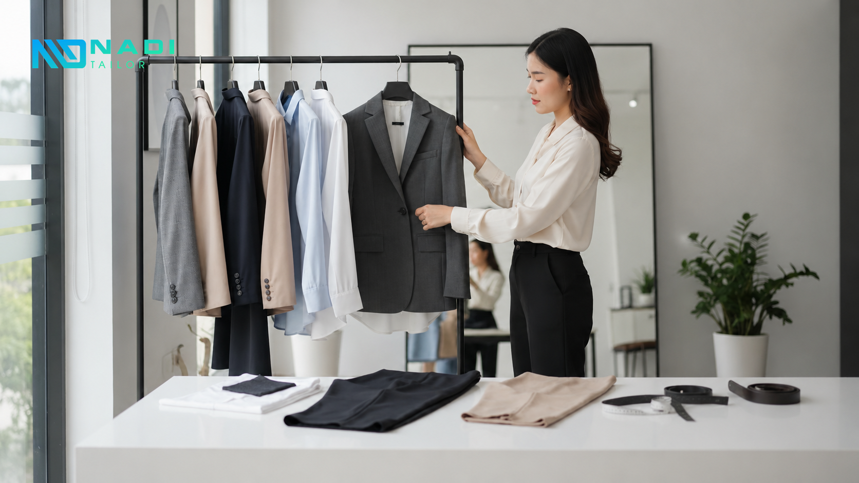 Đồng phục công sở linh hoạt giúp doanh nghiệp tối ưu thời gian lựa chọn, phân bổ dễ dàng và đồng bộ hình ảnh.