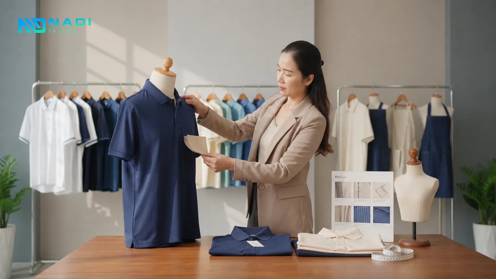 Chọn đồng phục may sẵn theo ngành giúp tối ưu chi phí, độ bền và giảm thiểu rủi ro đổi trả.