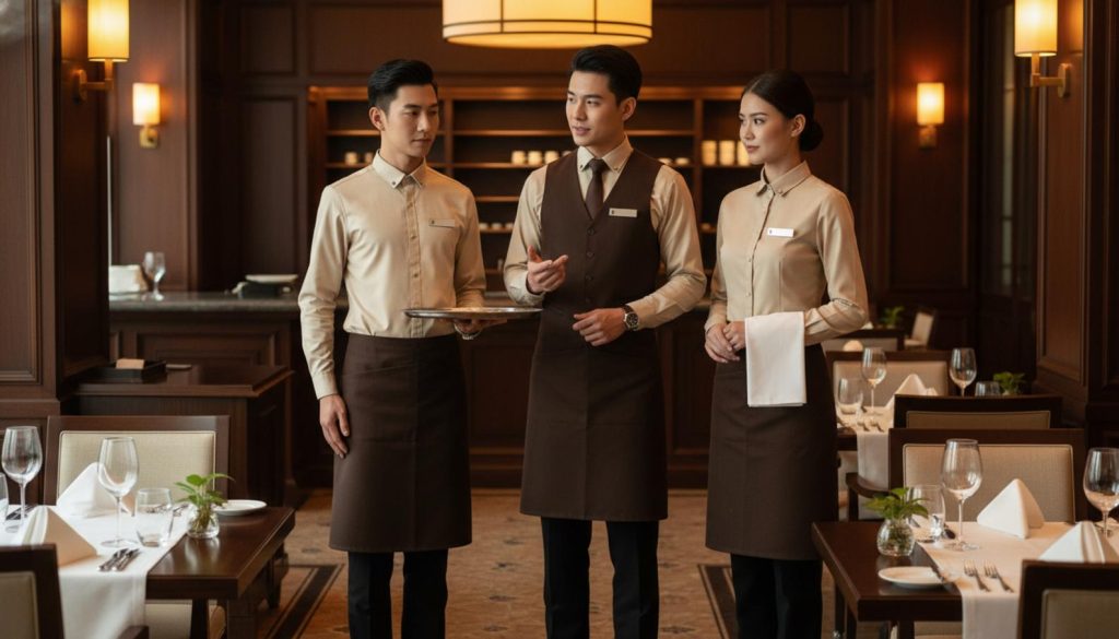 Mẫu Thiết Kế Đồng Phục Nhà Hàng Đẹp, Cao Cấp 7 Mẫu Thiết Kế Đồng Phục Nhà Hàng Đẹp, Cao Cấp
