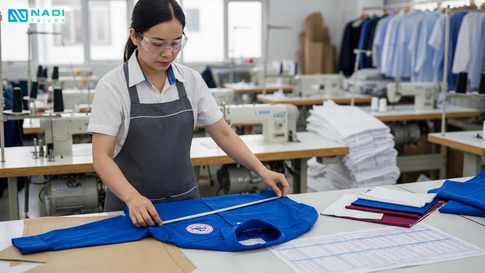 Quy trình đặt may tại xưởng may đồng phục để hạn chế sai lệch