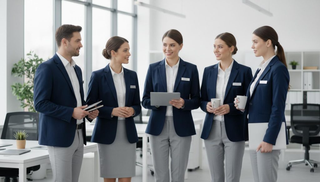 Làm Đồng Phục Công Ty Đẹp, Đúng Nhận Diện, Giá Tốt 9 Làm Đồng Phục Công Ty Đẹp, Đúng Nhận Diện, Giá Tốt