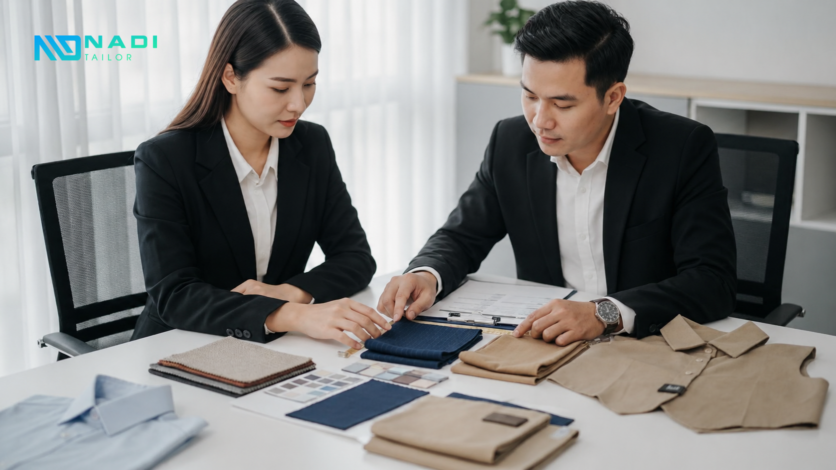 Tư vấn chất liệu đồng phục công sở cần xuất phát từ mục tiêu sử dụng để đáp ứng nhu cầu các bộ phận.