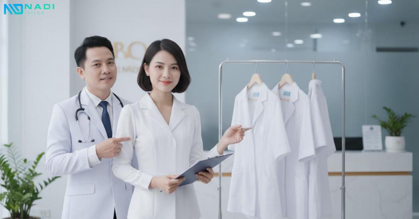 Áo blouse cao cấp là gì và vì sao doanh nghiệp y tế nên ưu tiên