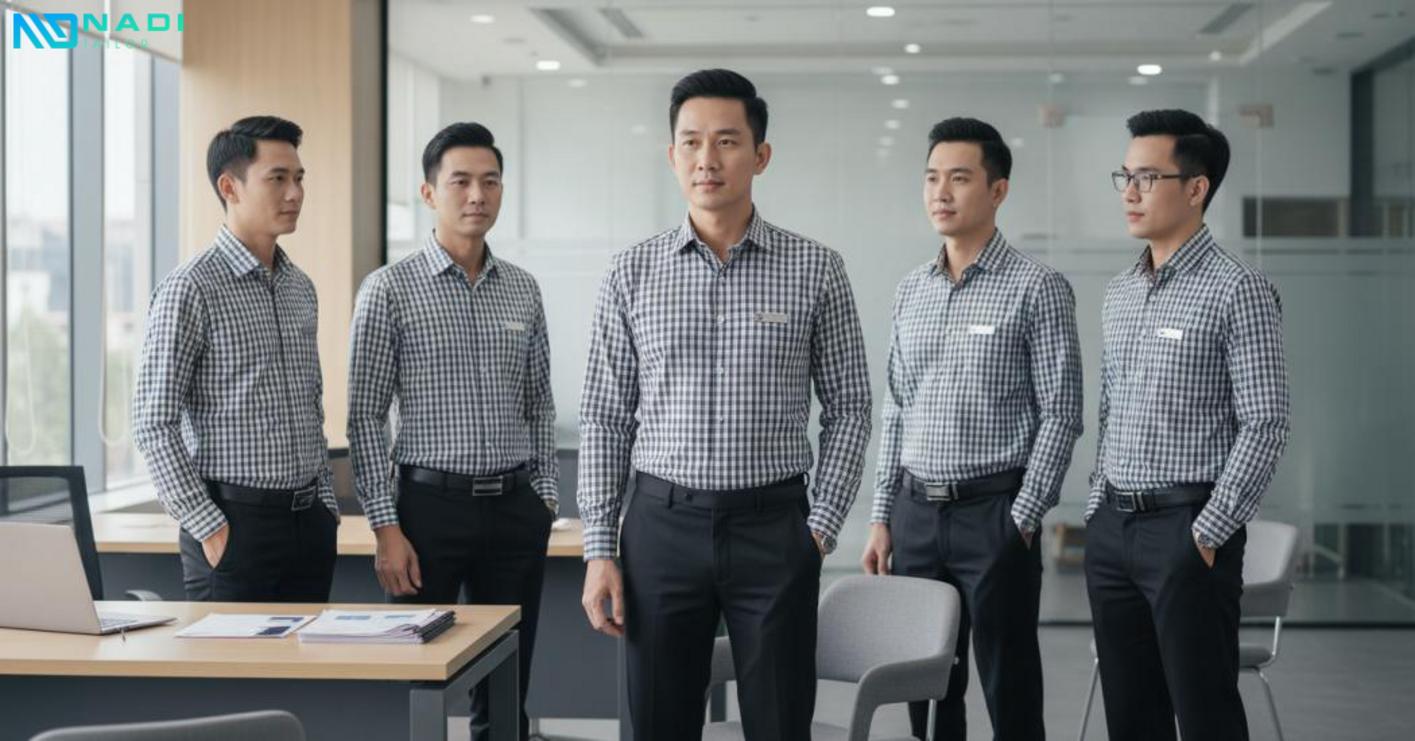 Cách chọn áo sơ mi caro nam để mặc đồng bộ và chuyên nghiệp
