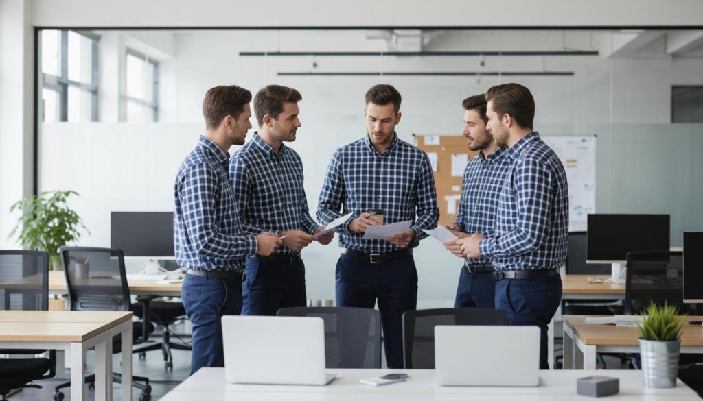 Áo Sơ Mi Caro Nam: Cách Chọn Đúng Cho Đồng Phục