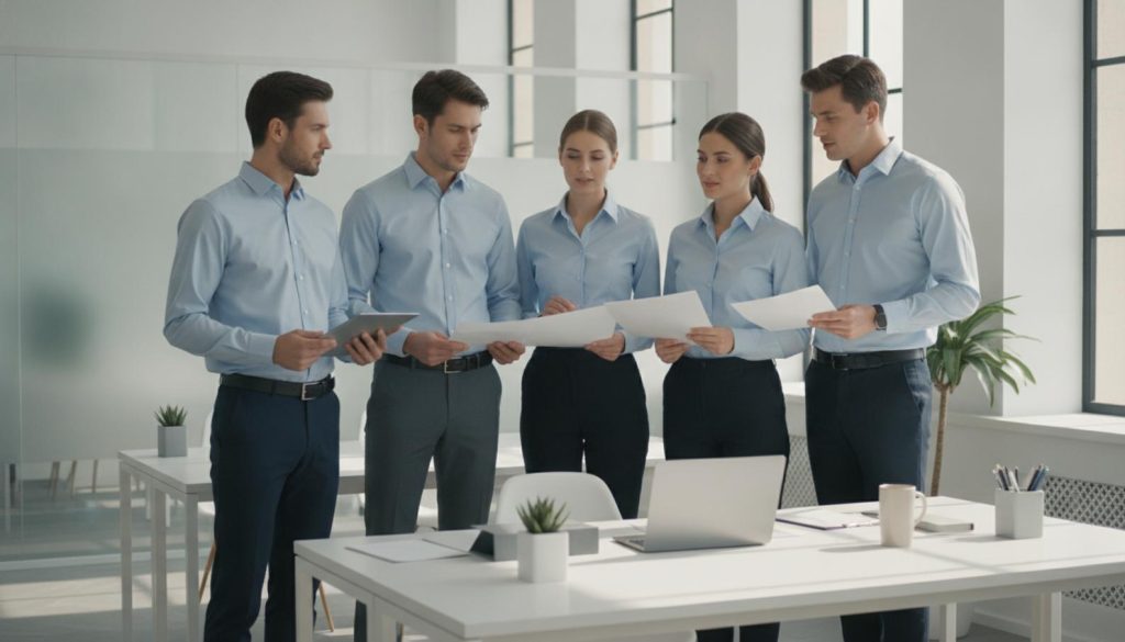 Áo Sơ Mi Đẹp Cho Doanh Nghiệp, Form Chuẩn