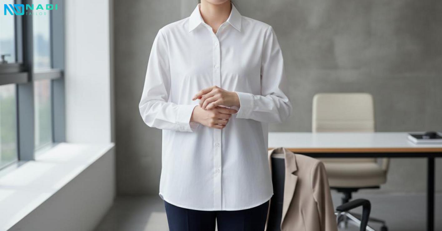 Những mẫu áo sơ mi form rộng dễ ứng dụng cho đồng phục