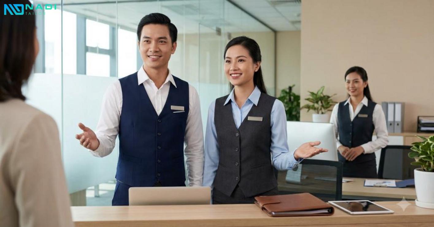Áo vest công sở phù hợp với doanh nghiệp nào và dùng trong trường hợp nào