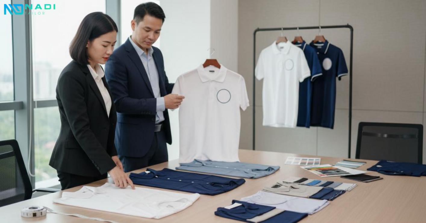 Khi nào nên đặt may áo đồng phục công ty thay vì chọn mẫu có sẵn