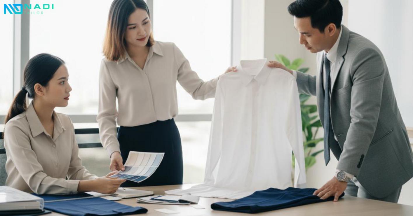 Những tiêu chí cần kiểm tra trước khi chốt mẫu và chất liệu may