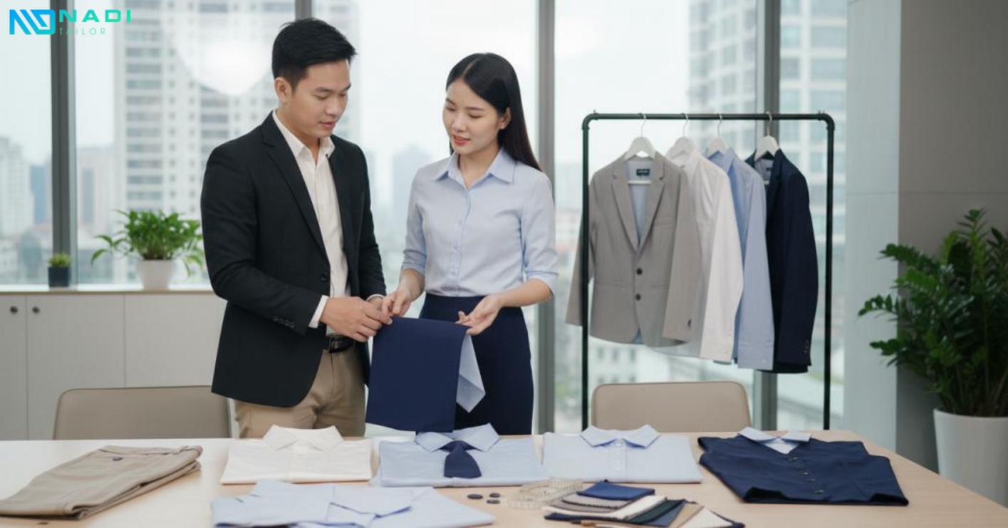 Những mẫu đồng phục văn phòng được doanh nghiệp chọn nhiều