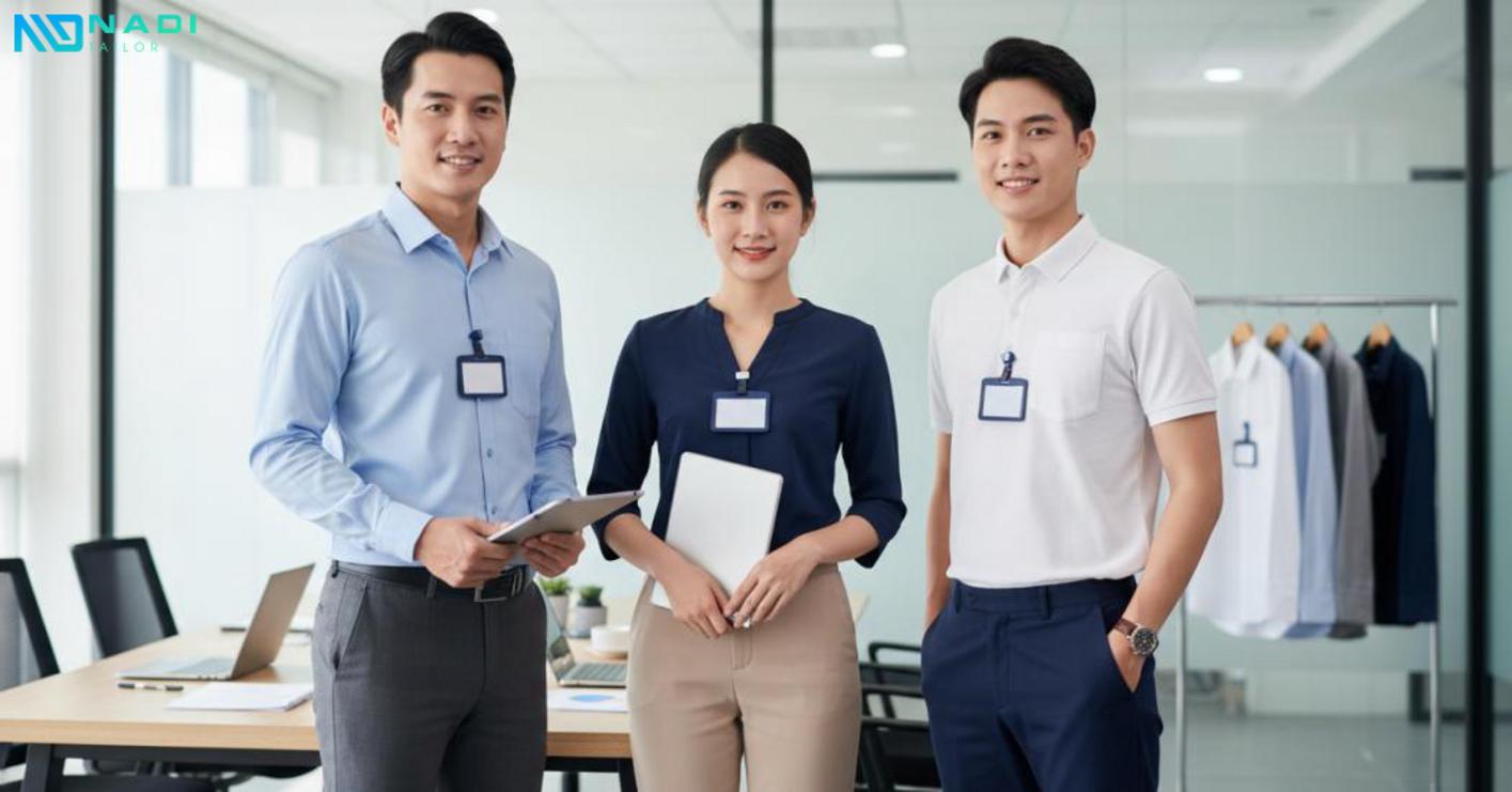 Những mẫu áo đồng phục công sở phổ biến cho doanh nghiệp hiện nay Những mẫu áo đồng phục công sở phổ biến cho doanh nghiệp hiện nay